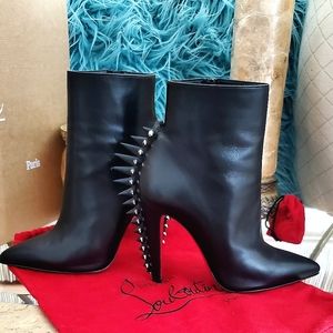 Christian 🙀‼️Louboutin Nappa Electroboots 100mm
